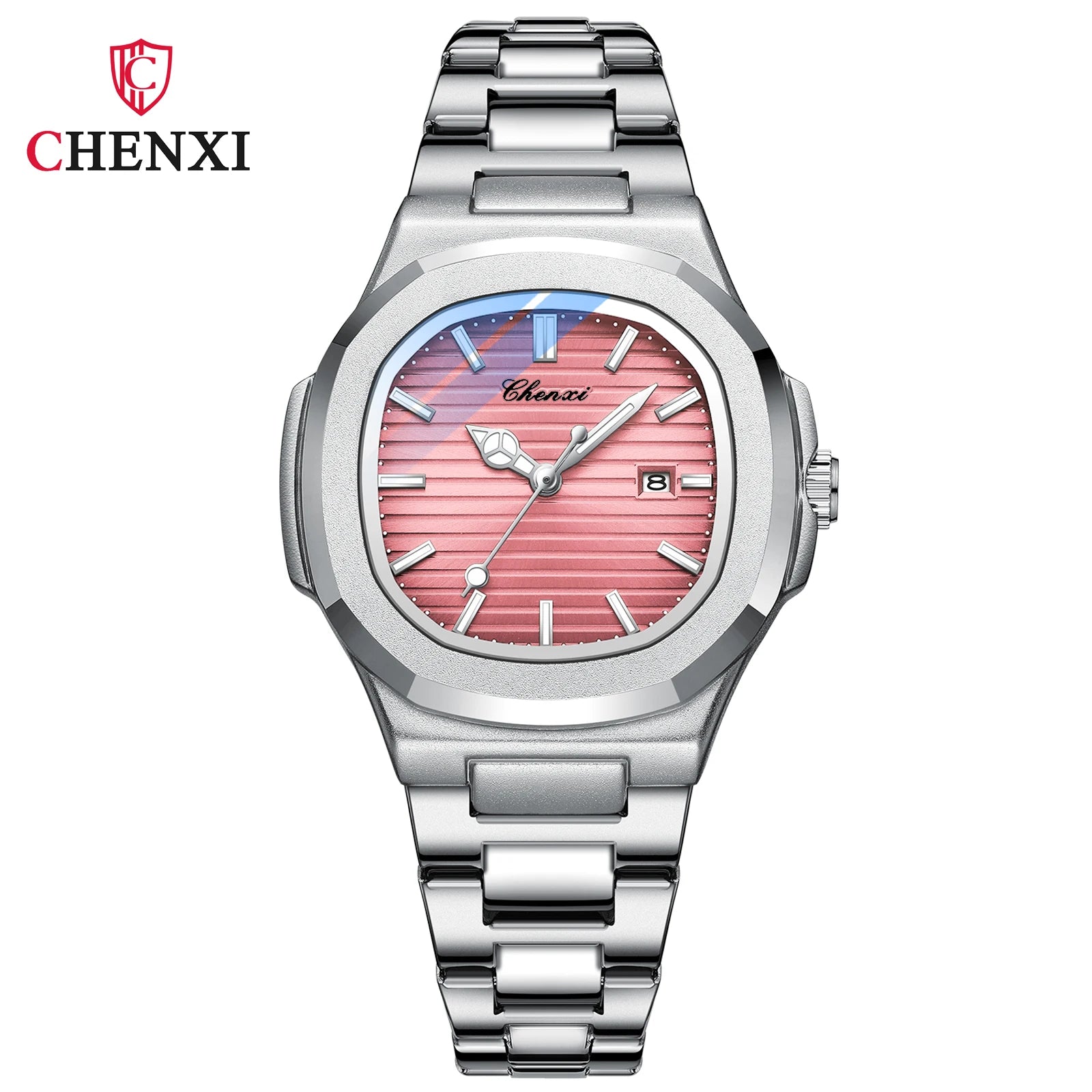 CHENXI Couple Watches Pair Men And Women Fashion Luxury Quartz Wristwatches Ladies Clock 2023 New Product His Hers Watch Sets