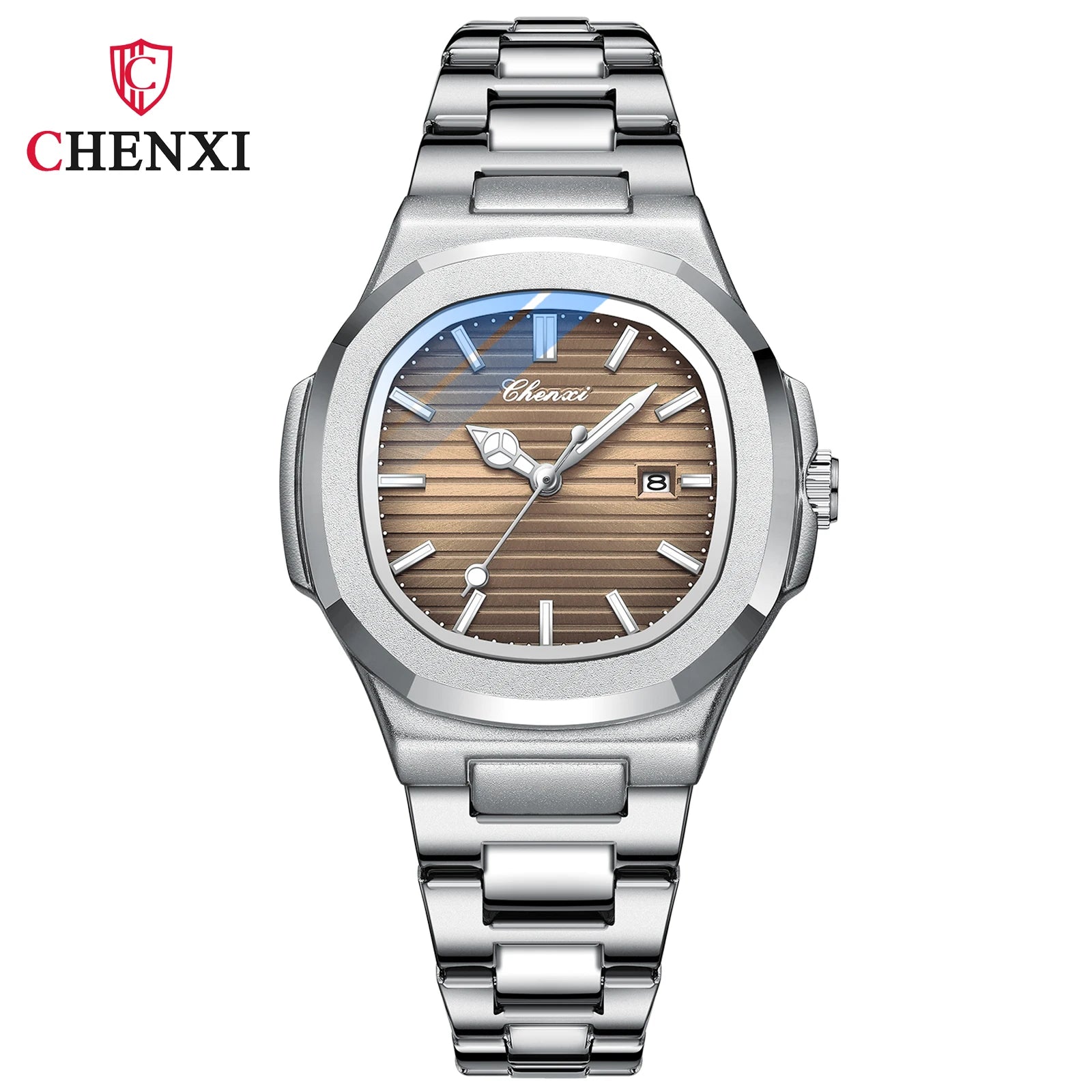 CHENXI Couple Watches Pair Men And Women Fashion Luxury Quartz Wristwatches Ladies Clock 2023 New Product His Hers Watch Sets